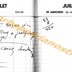 opn BD agenda 1964 28-29 juillet