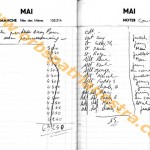 opn BD agenda 1964 31 mai