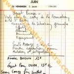opn BD agenda 1967 23 juin