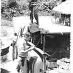 Congo 1965 -Denard et son radio en operation